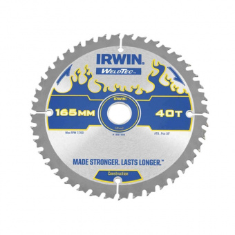 IRWIN Диск пильный по деревоматериалам MM CSB 184/48T | 1897439