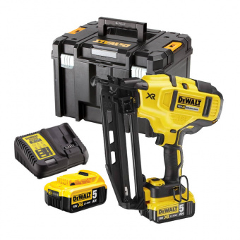 Пістолет цвяхозабивний акумуляторний DeWALT, 18В XR Li-Ion, безщітковий, діаметр/довжина цвяха 1.6/6