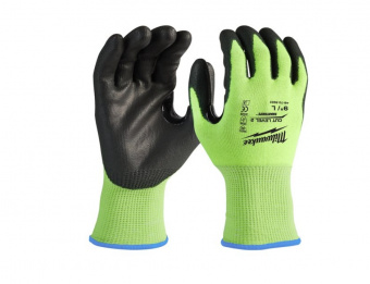 MILWAUKEE Рукавиці сигнальніз опором порізам 2 рівня, 8/M | 4932479922