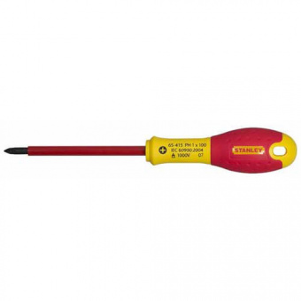 STANLEY 0-65-416 Отвертка FatMax изолированная (+) PH2Х125 мм