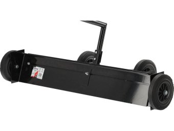 Вирівнювач грунту ручний на колесах YATO; робоча зона- 105-175х 39х 18 см, держак- 100 см [6]