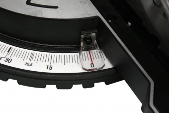 YATO Пила торцьовальна з лазером і протяж.YATO:P=1.8кВт,диск Ø=255/30мм,5000 об/хв,гл.різу 0°/45°-80