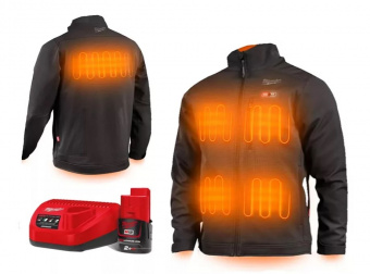 MILWAUKEE Куртка с подогревом размер "S"M12HJBL5-201 + з/у + аккумулятор | 4932492942