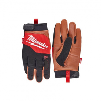 MILWAUKEE Рукавиціз шкіряними вставками , 8/M | 4932471912