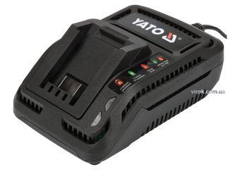 YATO Шуруповерт-дриль акумуляторний Li-Ion YATO: V=18В, крутн.мом.-40Нм,2 Агод, патрон Ø≤13мм в кейс