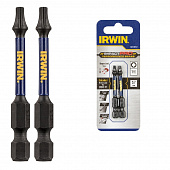 IRWIN Бита IMPACT PRO 1/4"/57мм TX15 2шт, | IW6061602