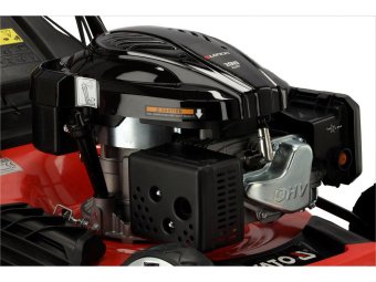 Газонокосарка бензинова YATO з приводом: 3,5кВт, ширина різання: Ø= 51 см, травозбірник- 62л