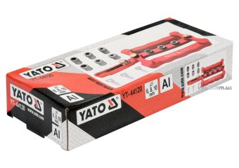 YATO Пристрій для кілкових сполучень YATO з діаметрами 6, 8, 10 мм, ширина 17- 50 мм  | YT-44120
