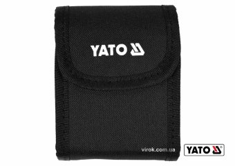 YATO Дальномір лазерний YATO: діап.вимір. довж/вис/кут/швид.-5-900 м/60°/0-300 км/год, похибка ±1м/ 