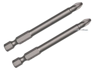USH Насадка викруткова PHILIPS PH1 x 70 мм. подовжена, Уп. 2 шт.(блістер)  | U0135021/2