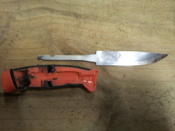 BAHCO 2444 Нож универсальный в чехле 230 мм.