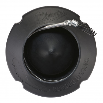 MILWAUKEE Тросик для прочистной машины 8мм x 7.6м spiral, pivot bulb auger + барабан | 48532582