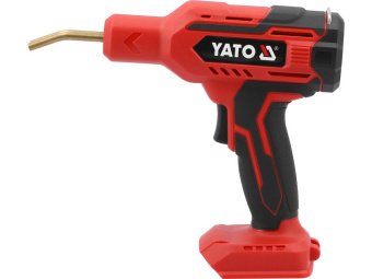 Паяльник для пластика YATO акумул. Li-Ion 18 В, макс. t= 500ºC (БЕЗ АКУМУЛЯТОРА) [10]