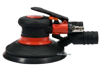 YATO Шліфмашина пневматична YATO ексцентрикова з диском Ø=150 мм, 0.63 MPa, спожив. повітря- 84 л/хв