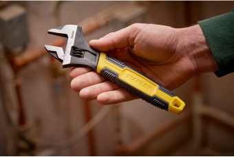 STANLEY 0-90-947 Ключ разводной 20 Х 150мм "MaxSteel" (блистер)