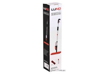 LUND Швабра 2-стороння з розпилювачем : з 2 мікрофібрами, платф- 41х1см, ємність- 35мл, l=118см  | 6