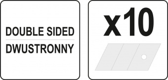 YATO Різак-рейсмус двосторонній до г/к плит YATO товщиною ≤ 18 мм, макс. ширина- 600 мм, ножі- 10 мм