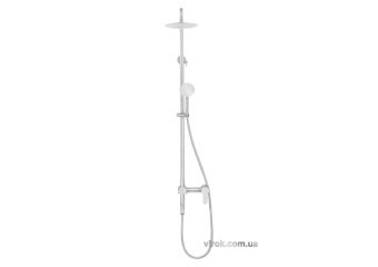 FALA Душовий комплект STEELY 3 : 2 функції, регульована висота 91- 121 см  | 75664
