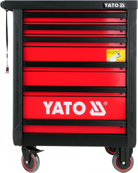 YATO Шафа-візок для інструментів YATO з 6 шуфлядами, 958x 766x 465 мм  | YT-0902