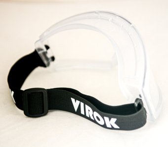 Окуляри захисні VIROK полікарбонат ,прозорі, покриття від запотівання та подряпин,закриті (30)