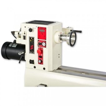 Токарний верстат по дереву JET 4224B : 230 В, 3.6 (2.2) кВт; оберт. над станин/опор. Ø= 610/490мм