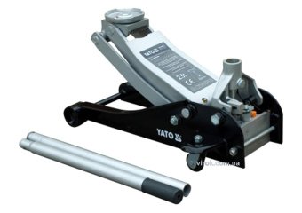 YATO Домкрат гідравлічний підкатний YATO : 2.5 т, H= 89 - 457 мм  | YT-1721