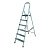 Стремянка алюмінієва 8 сходинок Technics | 70-108
