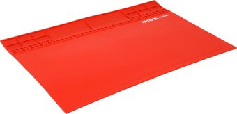 YATO Підстилка для паяння YATO з жаростійкого силікону до 500°С, 350х250х2 мм, магн стрічка 345х47мм