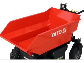 Самоскид-міні YATO P= 1 кВт, від акумул. свинц-кисл- 48 В, 32 АГод  вантажопід- 500 кг, швидк.- 5,3