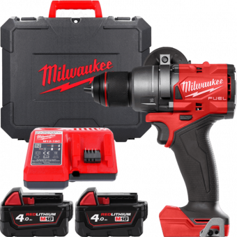 MILWAUKEE Дрель ударная, крут. мом. 158 Нм, M18 FDD3-402C GEN4 | 4933492472