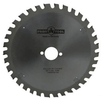 Диск пильный универсальный 216х2.8х1.8х30 мм, Z=34, зуб S-WZ (Super-ATB),  PROFITOOL