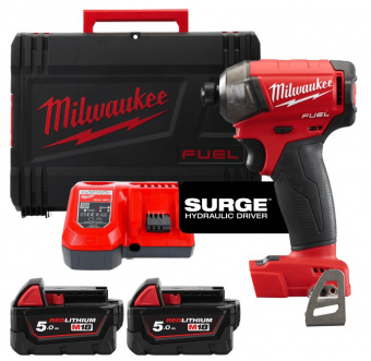 MILWAUKEE Гвинтокрут акумуляторний 1/4" HEX , M18 FQID-502X, 50Нм  | 4933451790