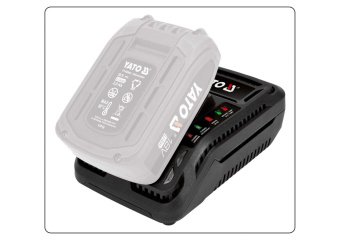 YATO Зарядний пристрій YATO до акумуляторів Li-Ion 18 В від 230 В  | YT-82848