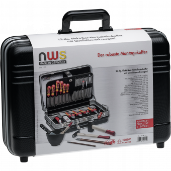 NWS  Ящик з інструментами ; 470x 360x 180 мм, 23 елементи | 321K-23