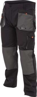 YATO Штани робочі YATO, розмір L; 65%- поліестер, 35%- бавовна  | YT-80184