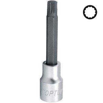 Головка торцевая SPLINE TOPTUL M6 L100мм 1/2" BCJA1606