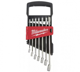 MILWAUKEE Набір метричних ключів рожково-накидних MAX BITE(7шт), (10-17мм) | 4932464257