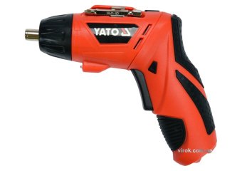 YATO Викрутка акумуляторна YATO Li-Ion, 1.3 АхГод, 3.6 В; F=3 Nm, зі змінним корпусом  | YT-82760