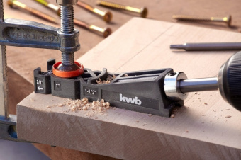 KWB 758600 Кондуктор для сверления отверстий под углом 15°, 9 мм.