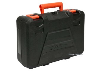 YATO Гайковерт ударний акумуляторний YATO : квадрат 1/2", 300 Нм, Li-Ion 18В, 2 АГод. +4 головки  | 