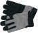 YATO Рукавиці робочі чорно-сірі YATO : для сенсорних екранів, штучна шкіра+бавовняний трикотаж, розм