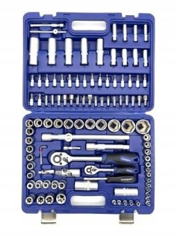 Автомобильный набор инструментов 1/4", 1/2" 108ед. (6-гр.) СТАНДАРТ STM-0108-6