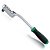 Трещотка с поворотной головкой 3/8" TOPTUL  48 зубцов CJEK1225