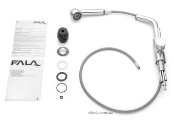 FALA Змішувач води для кухонної раковини "STEELY 5" з кульовим регулятором(DW) | 75806