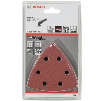 Лист шліфувальний, дельта 93 мм C 430 (60,80,100,120,180), 10 шт