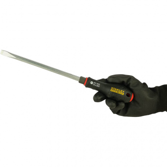 Викрутка STANLEY "FatMax", шліц SL10х200 мм, шестигранник під ключ і жало, що розширюється.