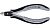 KNIPEX Прецизійні кусачки бокові для електроніки 79 12 125 ESD | 79 12 125 ESD