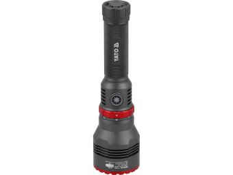 Ліхтар ручний LED-діодний YATO Li-Ion 3.7 В, 4 АГод, 10Вт,  зарядка від USB-C [6/24]