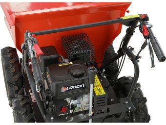 Самоскид-міні бензин. YATO P= 4.1 кВт, двиг- 196см3, вантажопід- 300кг, швидк.- 3,6 км/год бак- 3,6л