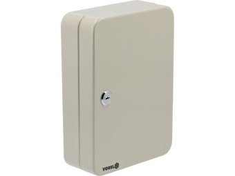 Ящик для ключів металевий VOREL: 48 гачків, 250х 180х 80 мм [10]